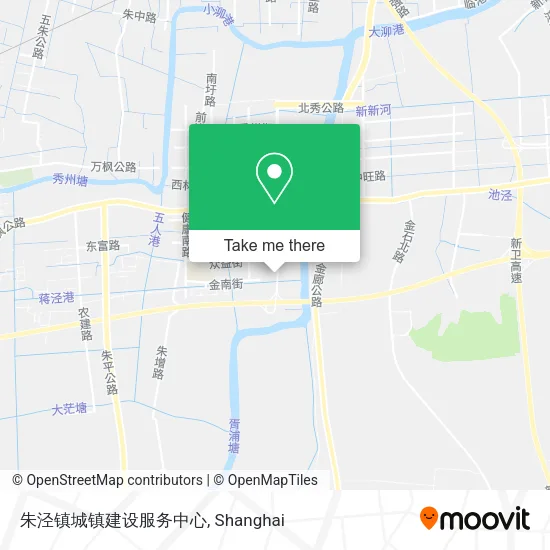 朱泾镇城镇建设服务中心 map