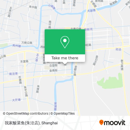 我家酸菜鱼(朱泾店) map