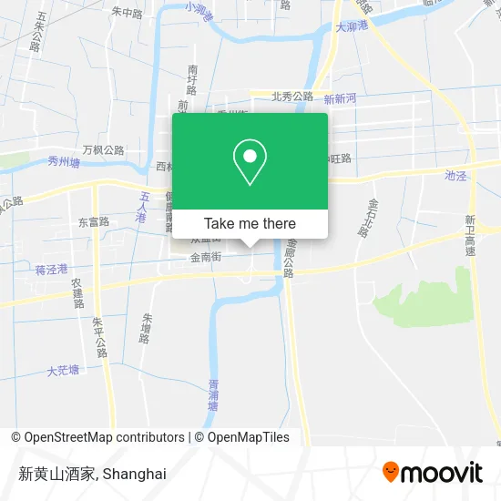 新黄山酒家 map