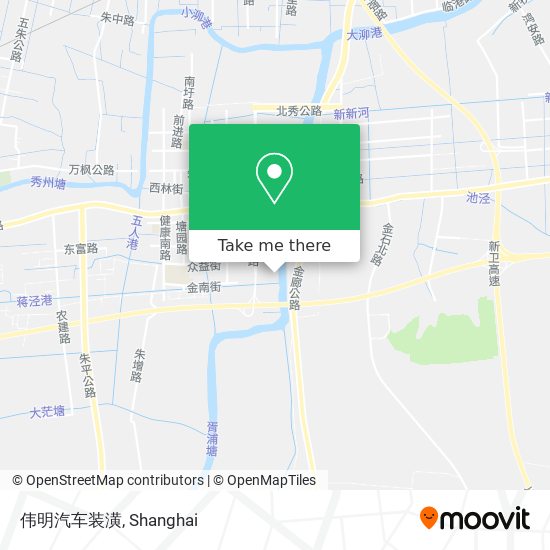 伟明汽车装潢 map