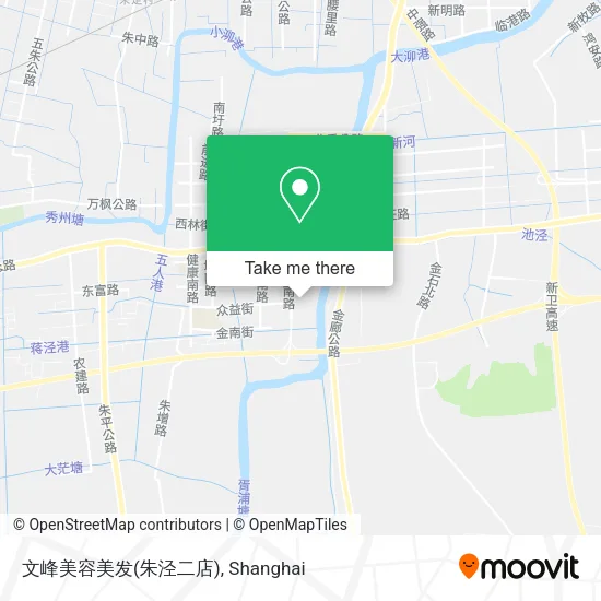 文峰美容美发(朱泾二店) map