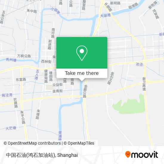 中国石油(鸿石加油站) map