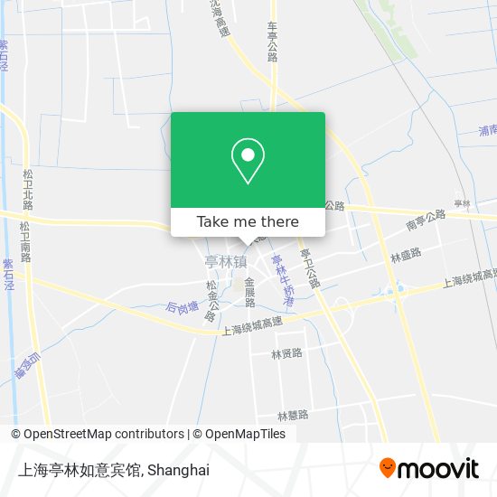 上海亭林如意宾馆 map