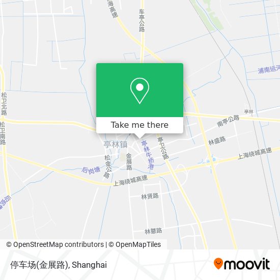 停车场(金展路) map