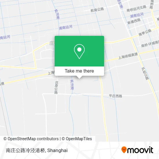 南庄公路冷泾港桥 map