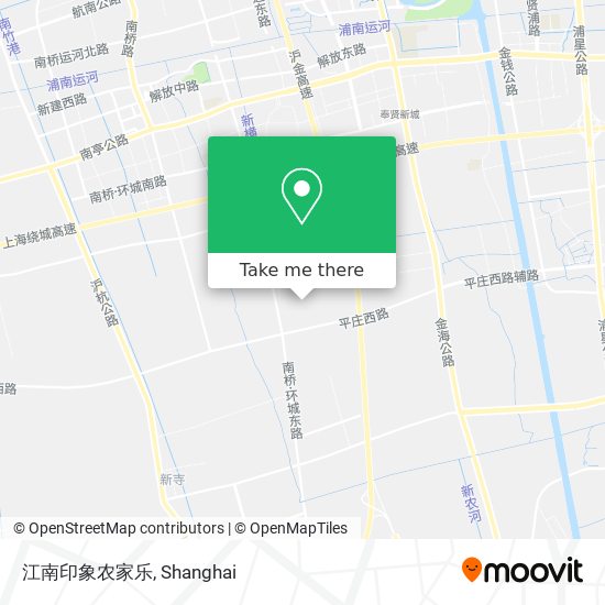 江南印象农家乐 map