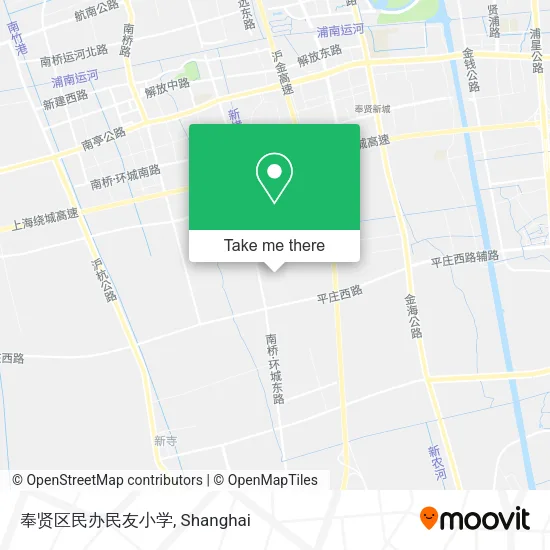 奉贤区民办民友小学 map