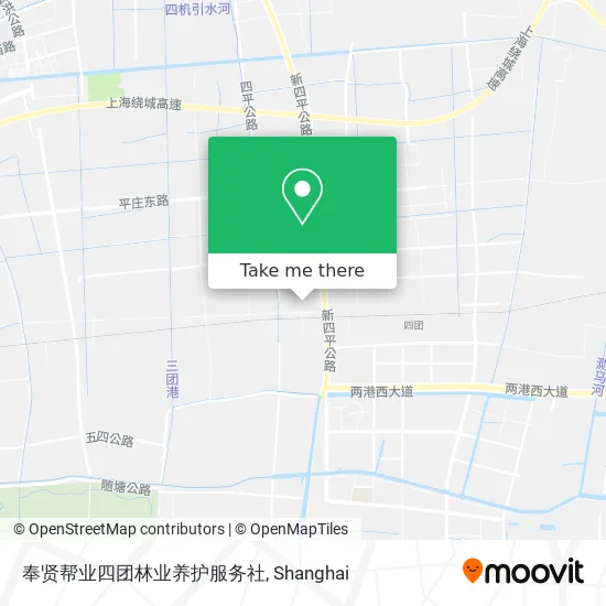 奉贤帮业四团林业养护服务社 map