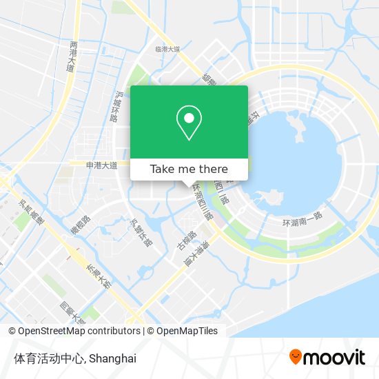 体育活动中心 map
