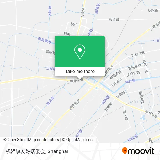 枫泾镇友好居委会 map