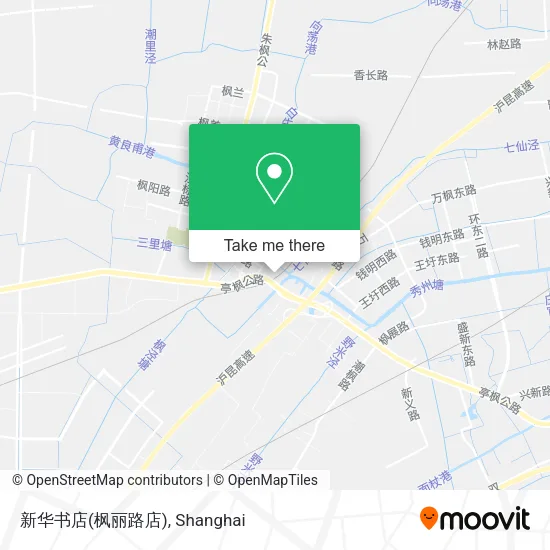 新华书店(枫丽路店) map