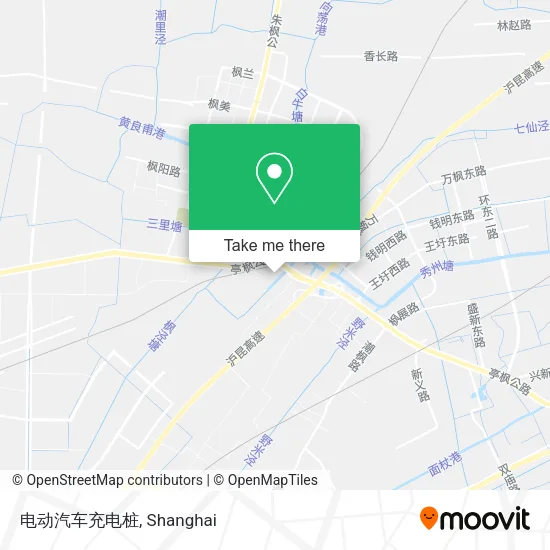 电动汽车充电桩 map