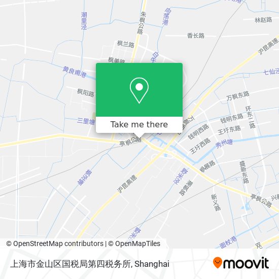 上海市金山区国税局第四税务所 map