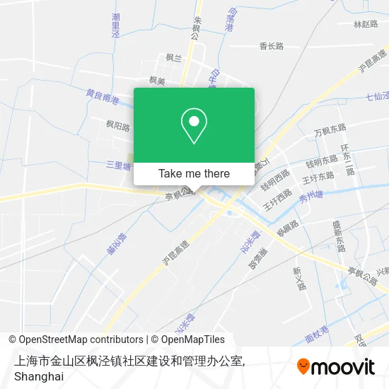 上海市金山区枫泾镇社区建设和管理办公室 map