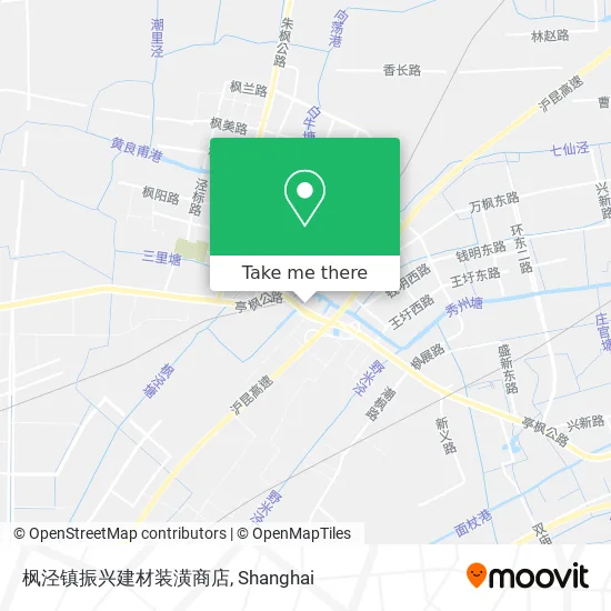 枫泾镇振兴建材装潢商店 map