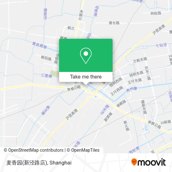 麦香园(新泾路店) map