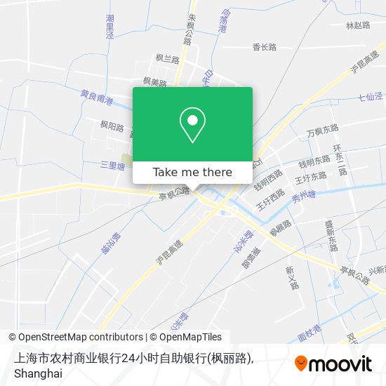 上海市农村商业银行24小时自助银行(枫丽路) map