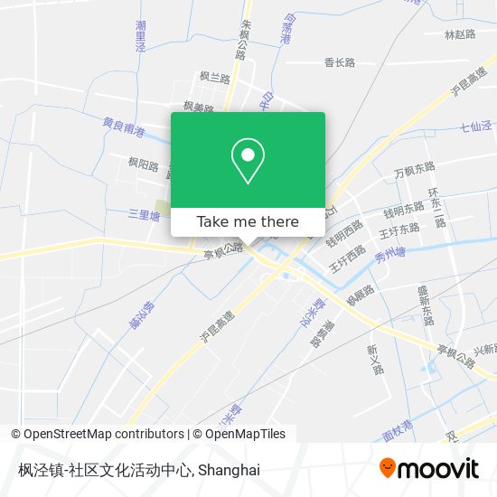 枫泾镇-社区文化活动中心 map