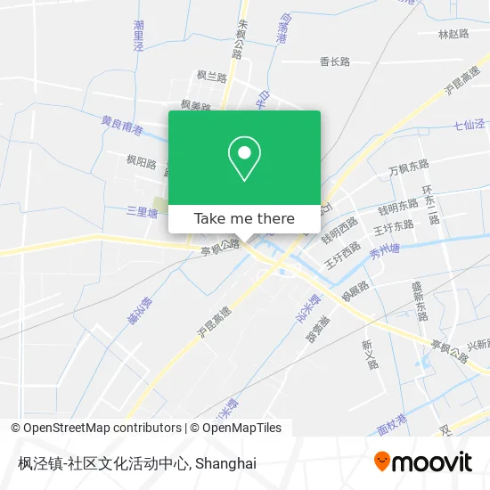 枫泾镇-社区文化活动中心 map