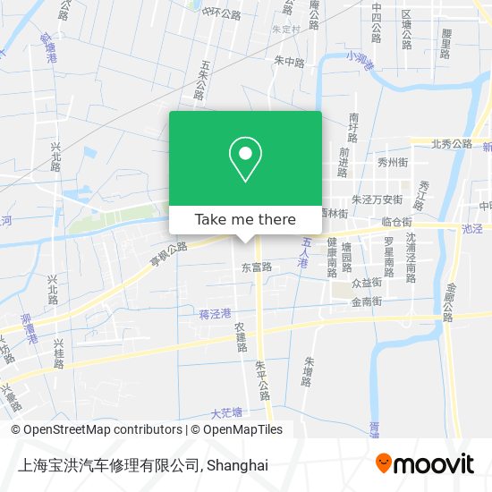 上海宝洪汽车修理有限公司 map