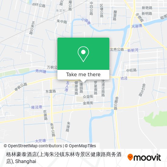 格林豪泰酒店(上海朱泾镇东林寺景区健康路商务酒店) map