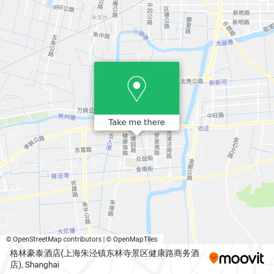 格林豪泰酒店(上海朱泾镇东林寺景区健康路商务酒店) map