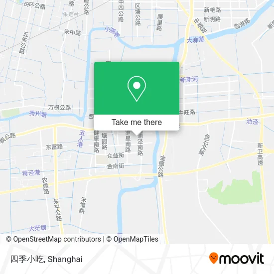 四季小吃 map