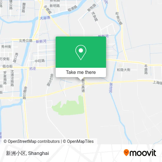 新洲小区 map
