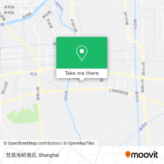 慧晨海鲜酒店 map