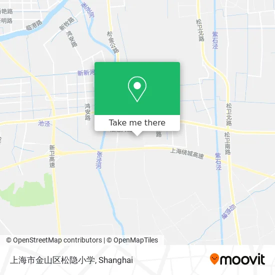 上海市金山区松隐小学 map