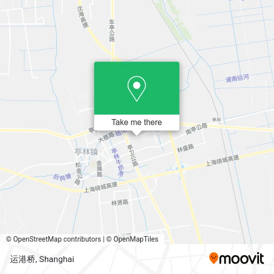 运港桥 map
