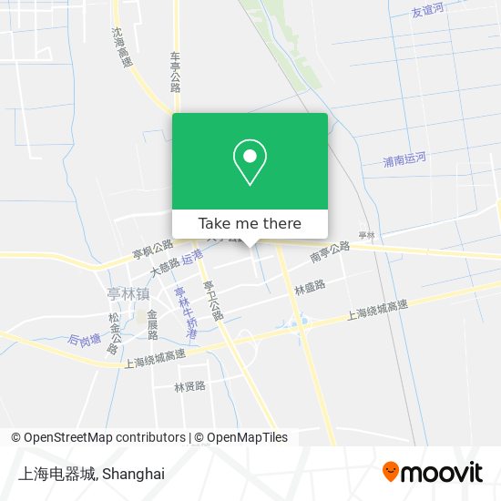 上海电器城 map