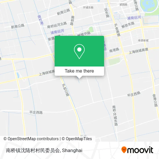 南桥镇沈陆村村民委员会 map