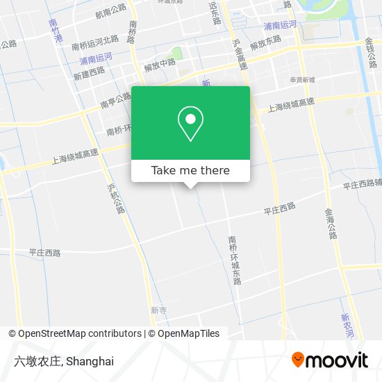 六墩农庄 map