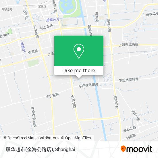 联华超市(金海公路店) map