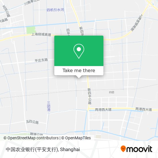 中国农业银行(平安支行) map