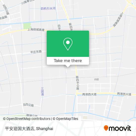 平安迎国大酒店 map