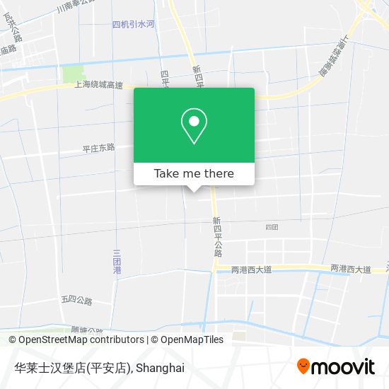 华莱士汉堡店(平安店) map