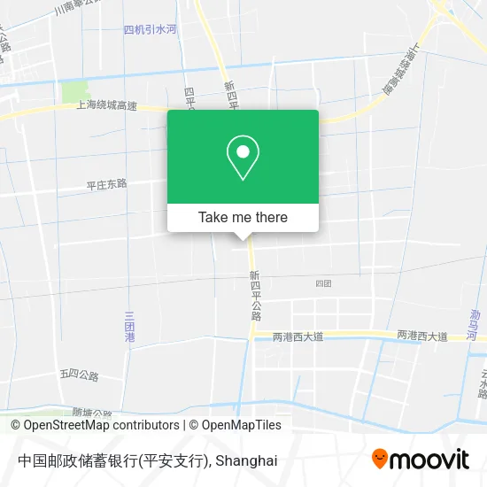 中国邮政储蓄银行(平安支行) map