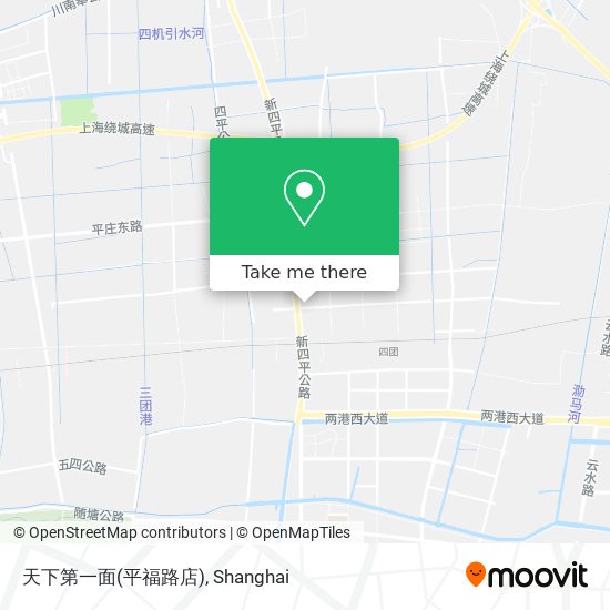 天下第一面(平福路店) map