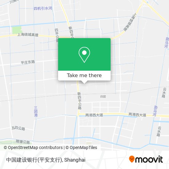 中国建设银行(平安支行) map
