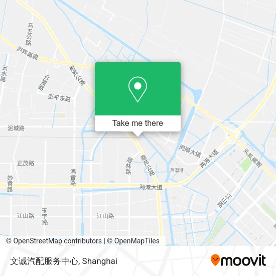 文诚汽配服务中心 map