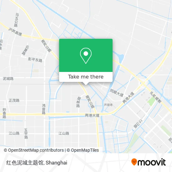 红色泥城主题馆 map