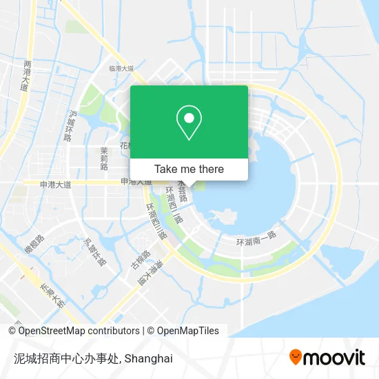 泥城招商中心办事处 map