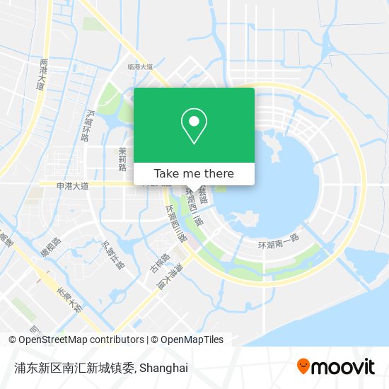 浦东新区南汇新城镇委 map