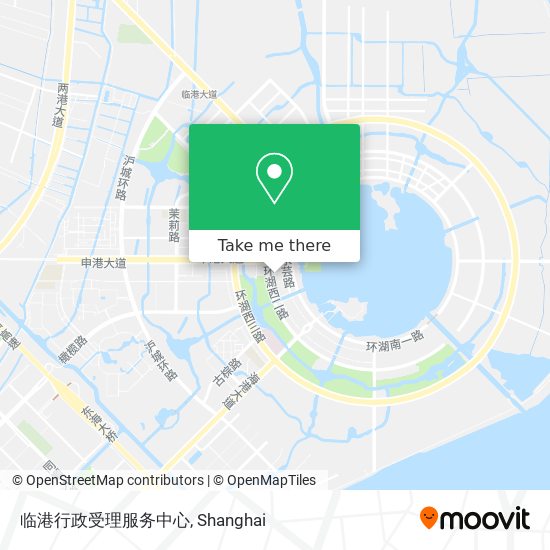 临港行政受理服务中心 map