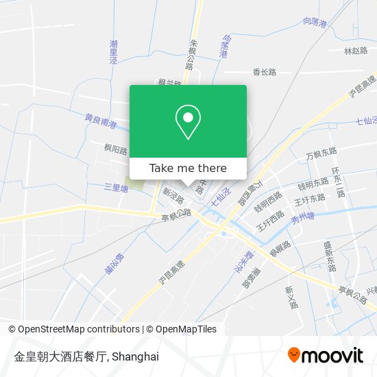 金皇朝大酒店餐厅 map