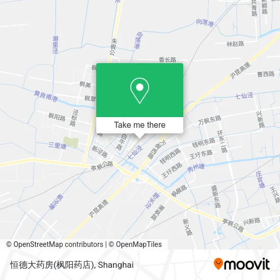 恒德大药房(枫阳药店) map
