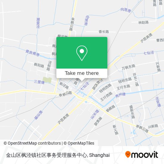 金山区枫泾镇社区事务受理服务中心 map