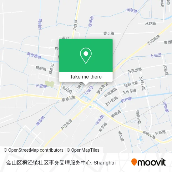 金山区枫泾镇社区事务受理服务中心 map